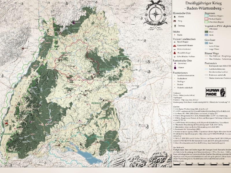 [Download] Baden-Württemberg im Dreißigjährigen Krieg – eine Karte mit&nbsp;QGIS
